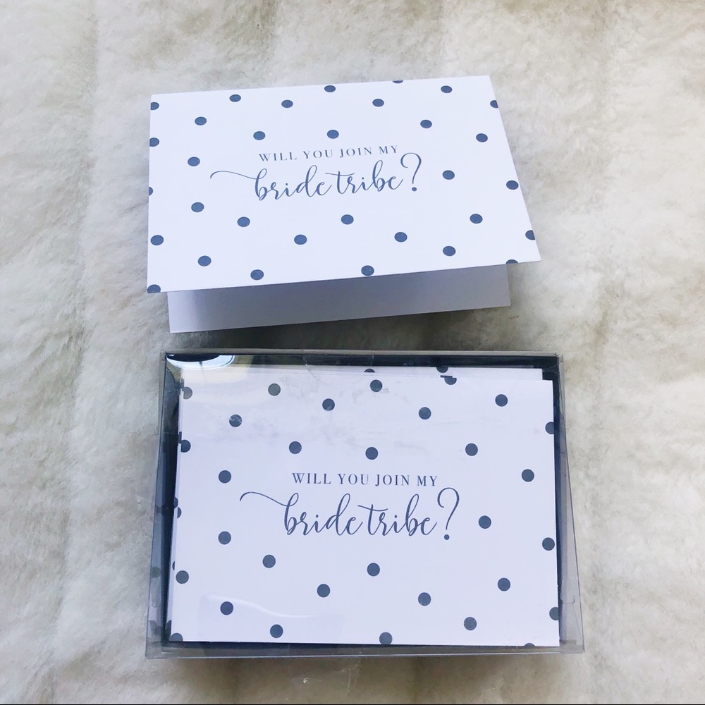 New in Box Bridesmaid cards